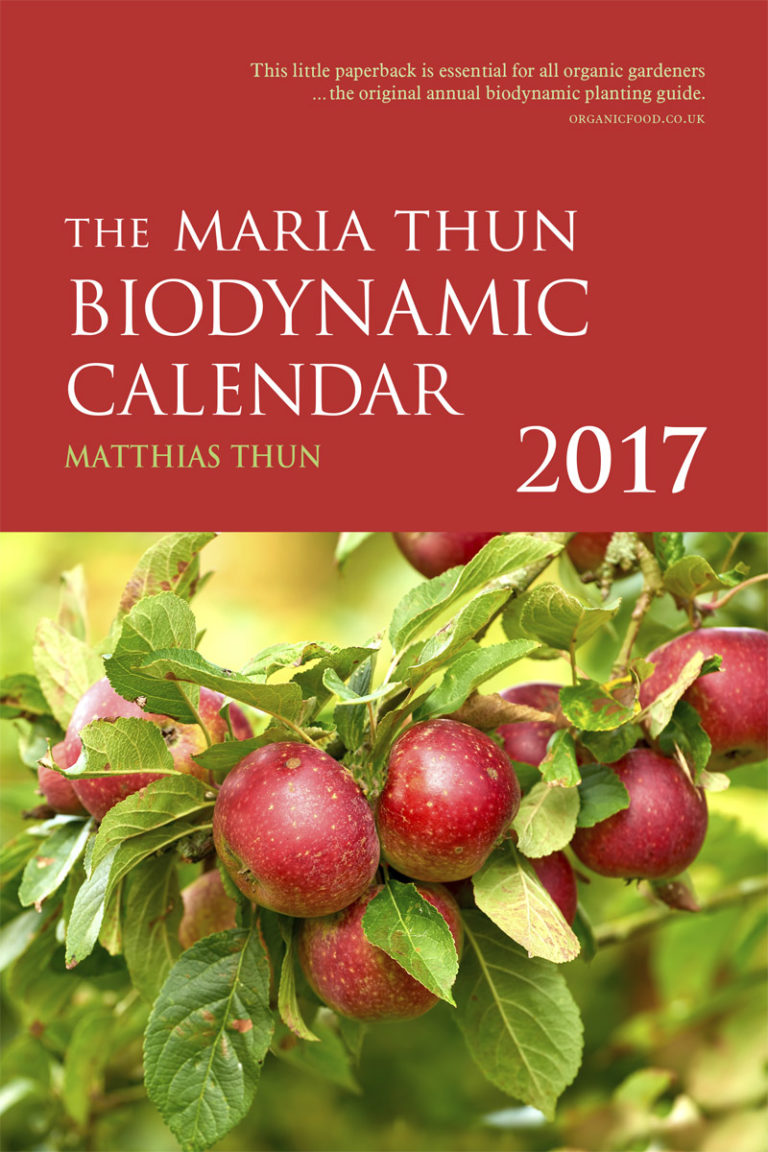 Maria Thun s Biodynamic Calendar Of The Cosmos And Agriculture Ygua 