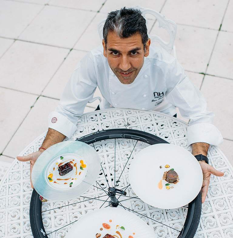 The Spanish chef Paco Roncero.